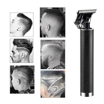 

Hair Clipper Push T9 Hair Trimmer Barber Haircut Rechargeable Cordless Hair Cutting Machine Beard 0mm Razor Shaver For Men