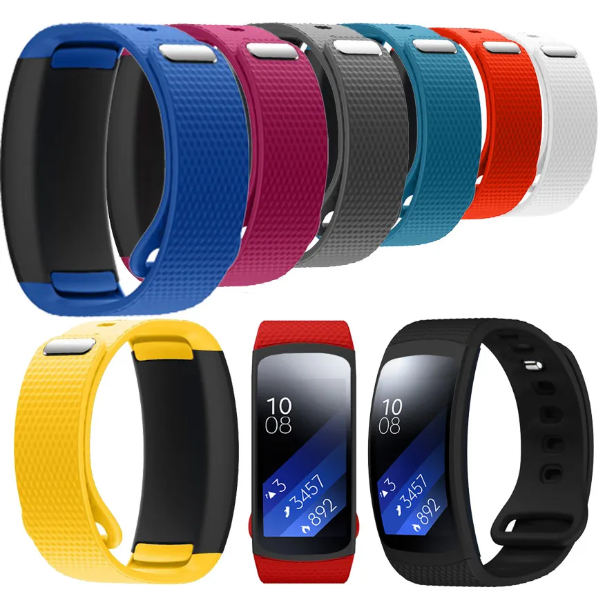 Wristband Luxury sport Silicone Watch Replacement Band wrist Strap watchband For Samsung Gear Fit 2 Fit2 SM-R360 Smartwatch 20J3 |
