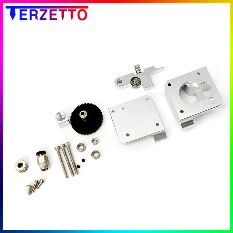 Metal Titan Aero Extruder 1.75mm for Prusa i3 MK2 3D printer for both Direct Drive And Bowden Mounting Bracket titan aero direct extruder motor fixed seat nema 17 stepper motor support bracket mounts stand for prusa i3 mk2 titan 3d printer