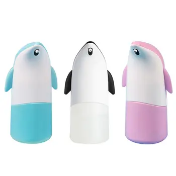 

Cute Penguin Soap Dispenser Touchless Automatic Foaming Device Infrared Sensor