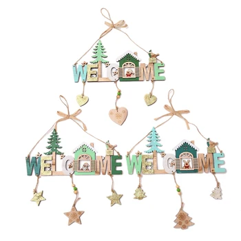 

Wooden Wind Chimes/Store Welcome Instruction Listing/Welcome To The House/Home Decor/DIY House/Christmas Tree Pendant