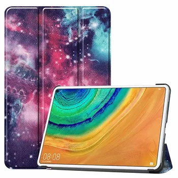 

Painting Leather Case Cover stand smart folio magnet case for Huawei MatePad Pro 10.8 2019 tablet case cover 10pcs/lot