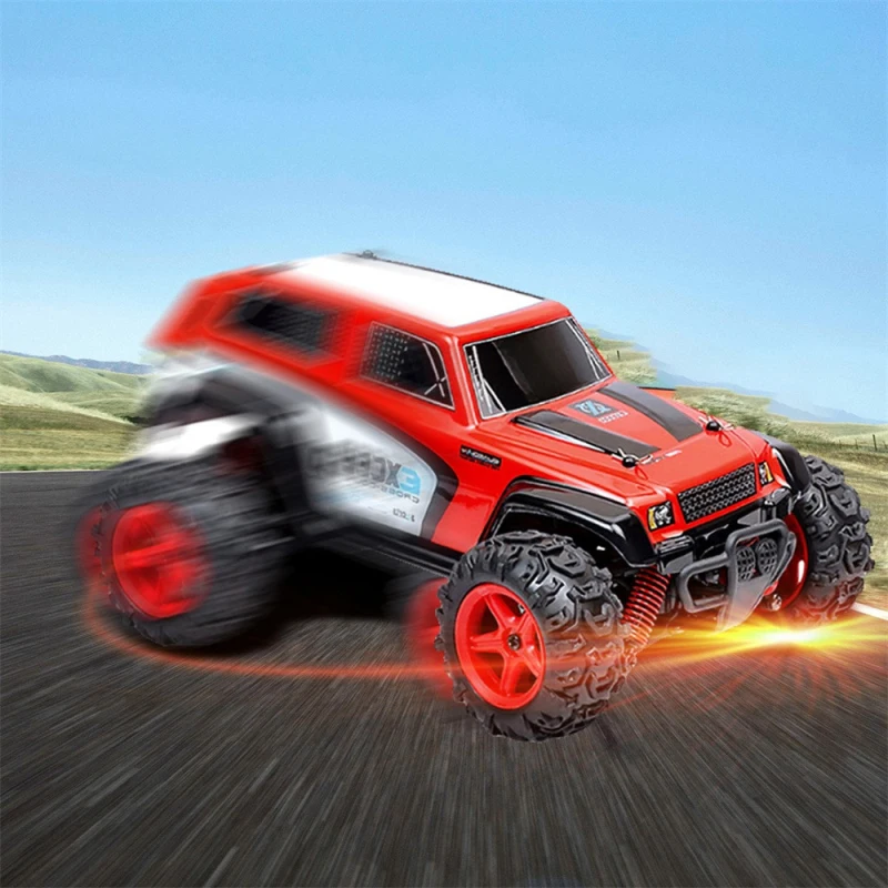 Высокая скорость 40 км/ч Радиоуправляемый автомобиль 4WD гусеничный Багги скалолазание автомобили дрейф гоночный светильник с мотором высокой интенсивности 2,4 г Радиоуправляемый автомобиль игрушки