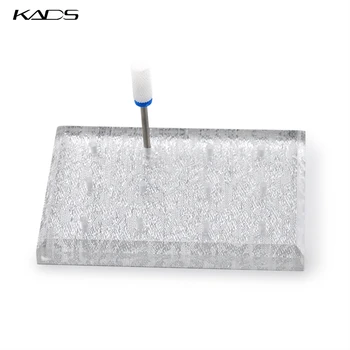 

KADS 1pc 12 Holes Nail Drill Bit Holder Exhibition Stand Display Exhibition Acrylic Professional Nail Art Manicure Tools
