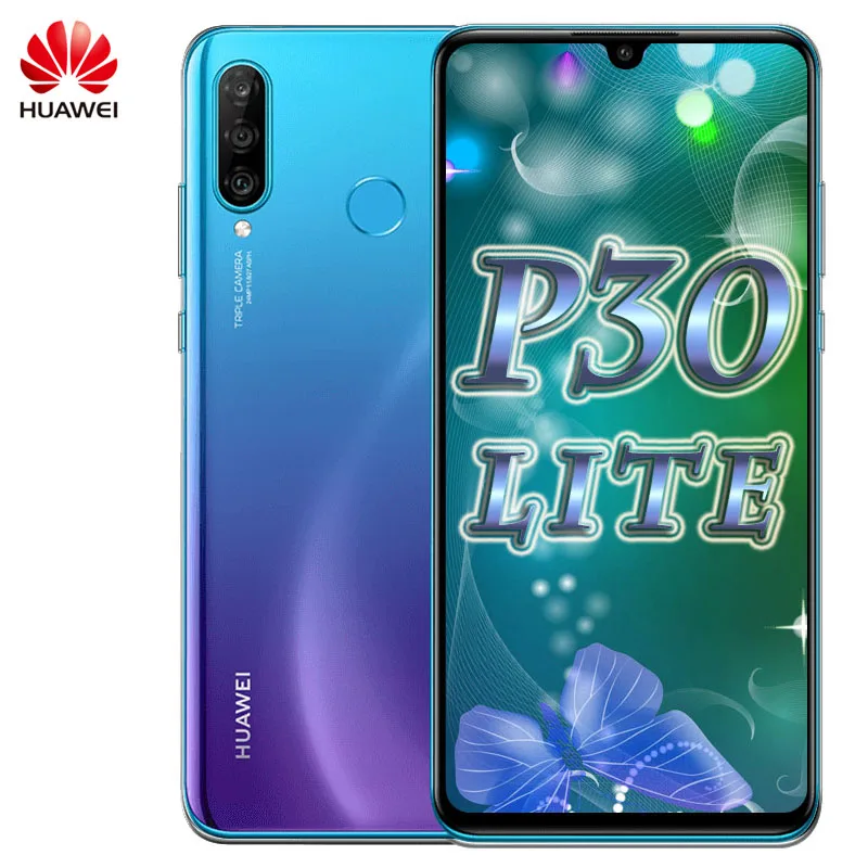 

Global Version Optional Original Huawei P30 Lite Nova 4e Smartphone 6.15 inch Kirin 710 Octa Core Android 9.0 32MP 4*Cameras