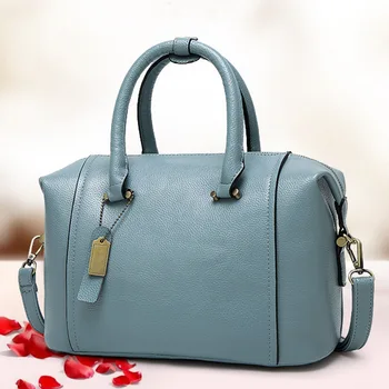 

2019 New Fashion Woman Shoulder Bags Leather women's handbag Casual Tote Bag Big Shoulder Bags For Woman
