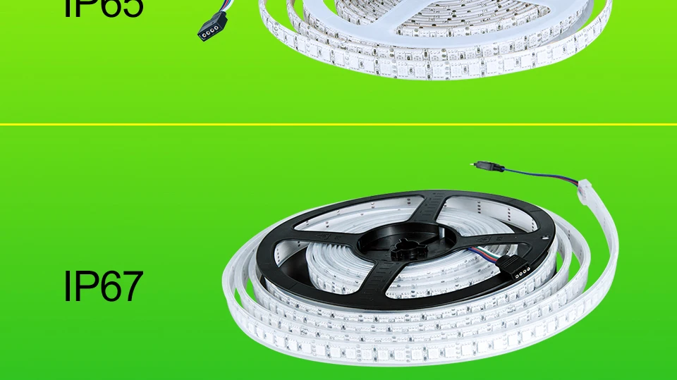 Светодиодные ленты 5050 RGB светодиодные огни 12В гибкий украшения дома освещение SMD 5050 Водонепроницаемый светодиодный лента RGB/белый/теплый белый/синий/зеленый/красный