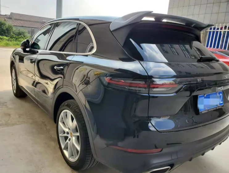 Для нового Porsche Cayenne спойлер заднего крыла Спойлер паста установка абс материал