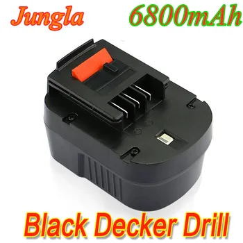 

6800mah 12V Rechargeable Tool Battery forBlack&Decker A12 A12EX FSB12 FS120B A1712 HP12K HP12 Ni-MH Replacement Drill Battery