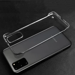 Cristallo Trasparente Ultra-Durevole Custodia Rigida Senza Telaio per Serie Samsung Galaxy