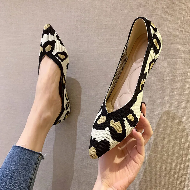 Zapatos tacón bajo con punta en para mocasines transpirables, sin cordones, para oficina AliExpress Calzado