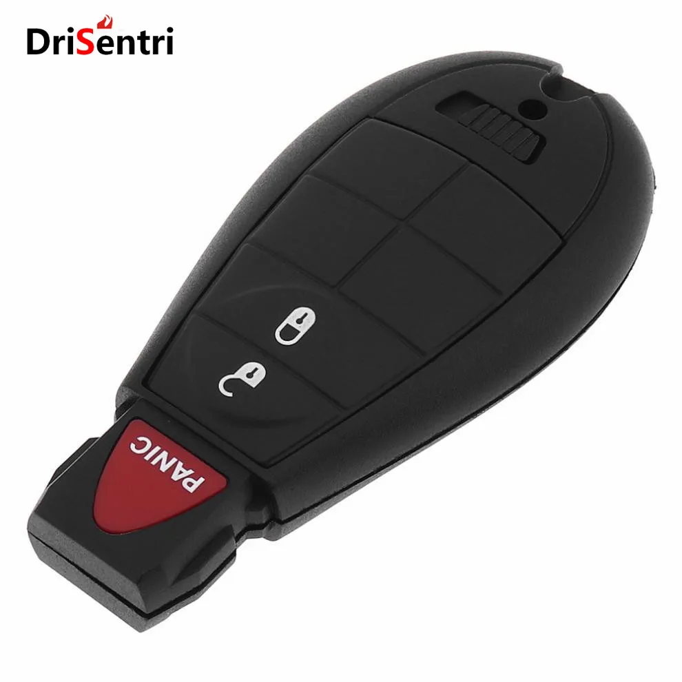 

433MHz 3 Buttons Uncut Replacement Keyless Entry Remote Transmitter Key Fob IYZ-C01C / M3N5W783X for Dodge Chrysler 2008-2012 N