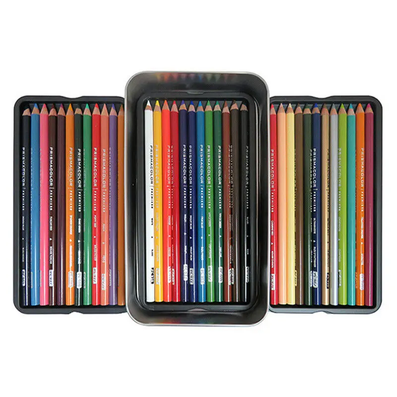 Prismacolor Premier Colored Pencils Tin Set of 12 - Basic Colors