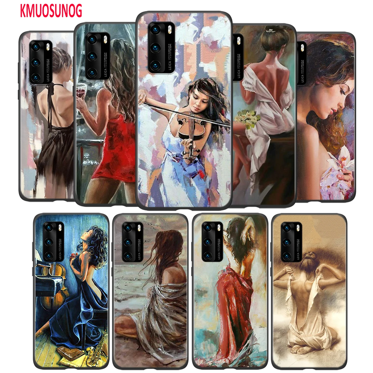 Чехол силиконовый для Huawei P40/P30/P20 Pro/P10/P9/P8 Lite/E Plus 2019 2017 | Мобильные телефоны и