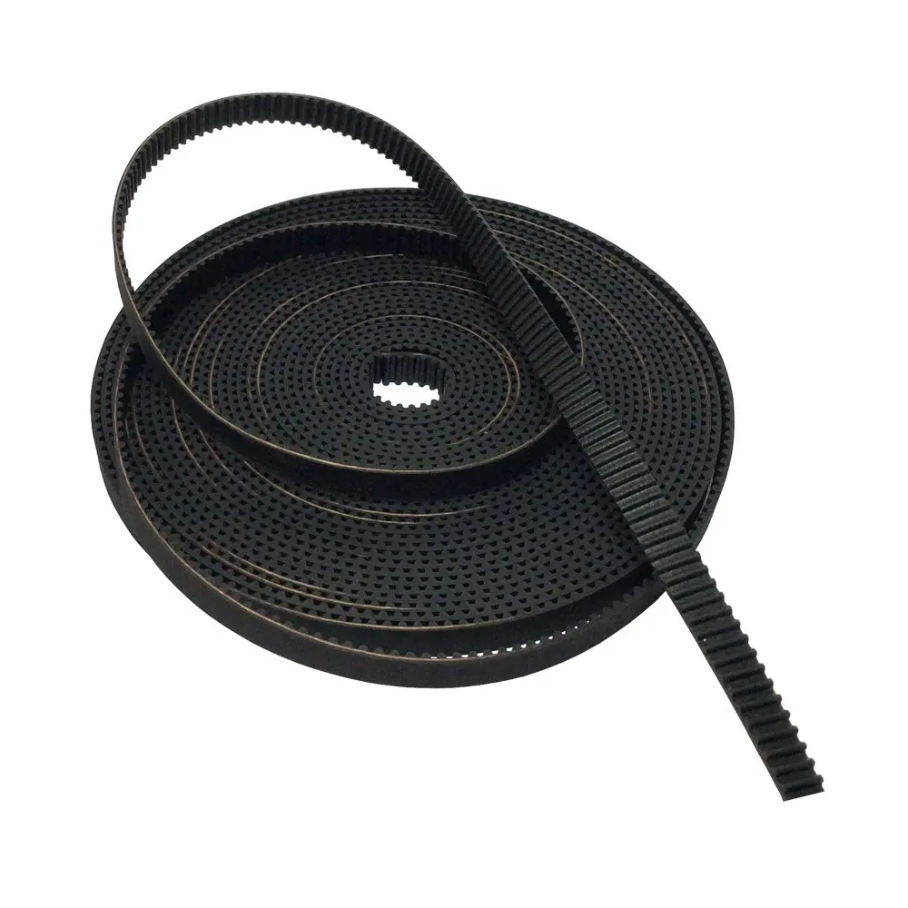 

2GT Open Ended Timing Belt Motor Drive Belt Width 9mm Rubber With Fiberglass Core for 3D Printer CNC Pack of 2/3/5/10/20/50Meter