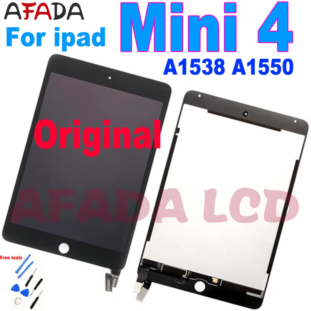 Оригинальный ЖК экран для ipad mini 4 дисплей mini4 A1538 A1550 EMC 2815 2824 сенсорный в