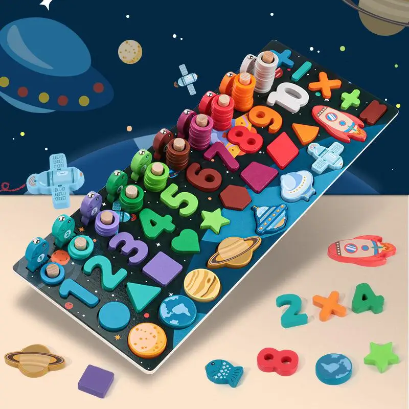 Math Game Pädagogisches Anzahl Lernen Mathematik Montessori Herrscher 