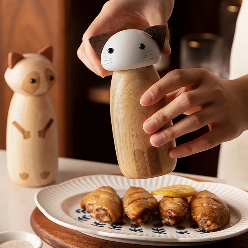 handmade wooden pepper grinder