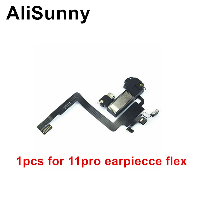 Гибкий кабель для наушников AliSunny 1 шт. iPhone 11 Pro Max P 11Max наушники динамиков запасные части|Шлейфы мобильных