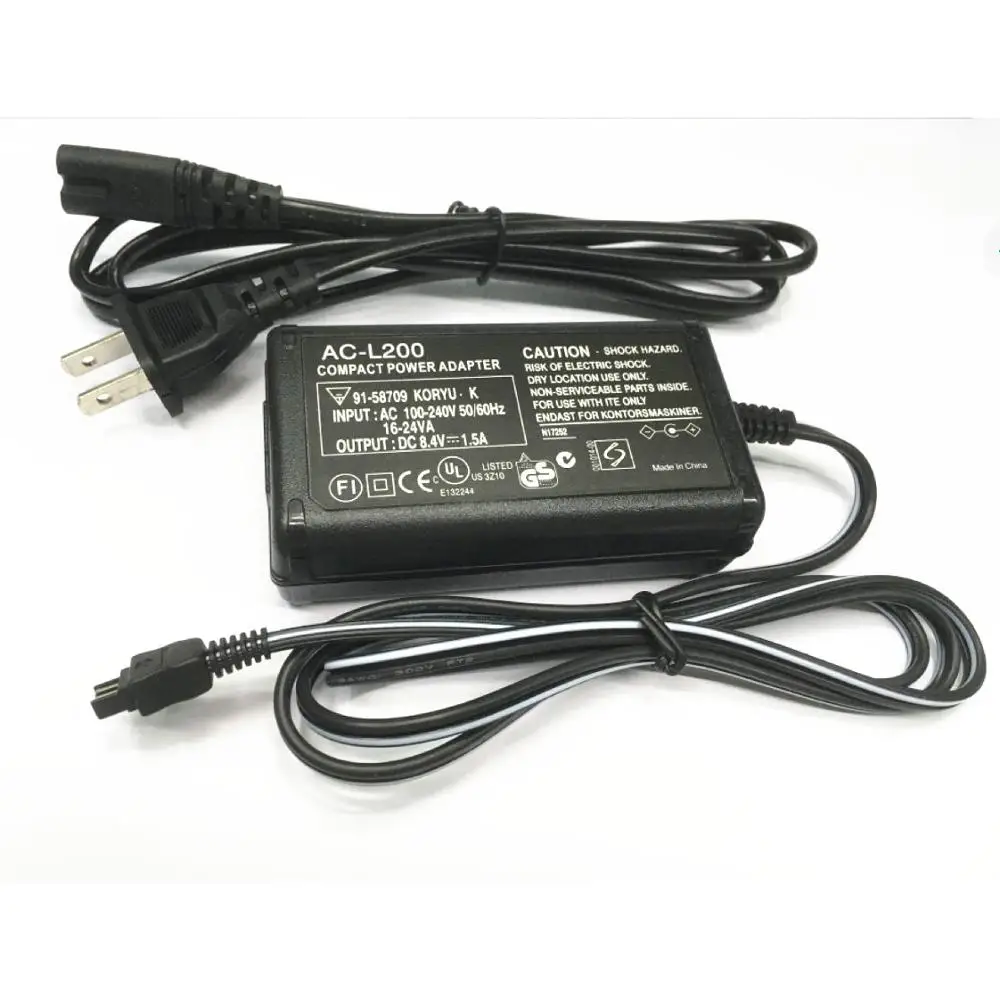 Sony Digital Sony Handycam Video Hi8 Charger USB Power Supply