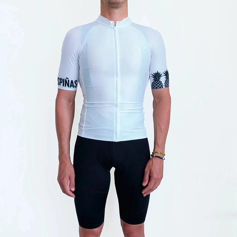 Tres pinas, велосипедный комплект, ropa ciclismo mujer, летняя женская майка с ананасом для велосипеда, шорты,, профессиональная команда, на заказ, костюм для триатлона - Color: 21 men