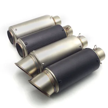 

For Akrapovic exhaust motorcycle muffler Silencer escape moto Stainless exhaust pipe FOR bws 125 s1000r xmax pcx125 cb400 dax