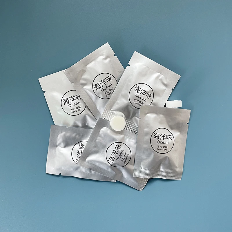 Car Perfume Supplement Tablet 6 Pcs Solid Flavor Car Air Conditioner Vent Good Smell Scent Pads Refill Auto Air Outlet