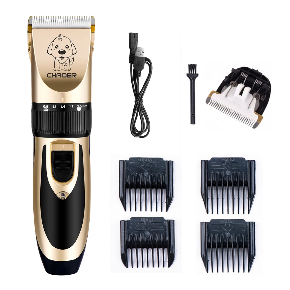 

Rechargeable Low-noise Pet Hair Clipper Remover Cat Dog Hair Trimmer Electrical Cutter Grooming Pets Haircut Machine