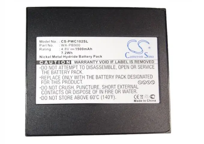 Cameron sino 1500 мА/ч Батарея для цифрового фотоаппарата PANASONIC PB-900I WX-C1020 WX-C920 PA12830049 PB-9001
