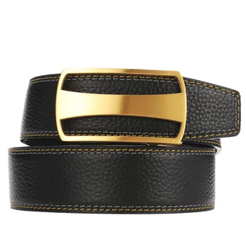 

FANGE Luxury Brand Senior Men Belt High Quality Male Cowskin Leather Belt With Stainless Steel Automatic Buckle Fashion FG6002-3