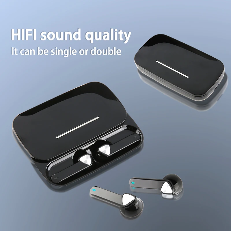 

Original TWS Tap Touch Key Stereo V5.0 Wireless Bluetooth Earphone WIth Slide Charging Box Sports Headphones For Smart Phone