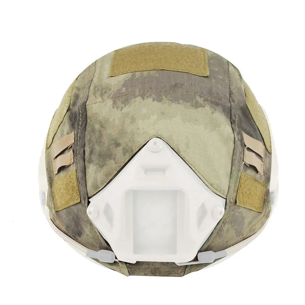 Камуфляж тактический шлем БЫСТРЫЙ шлем крышка Открытый Охота страйкбол головные уборы - Цвет: A-TACS