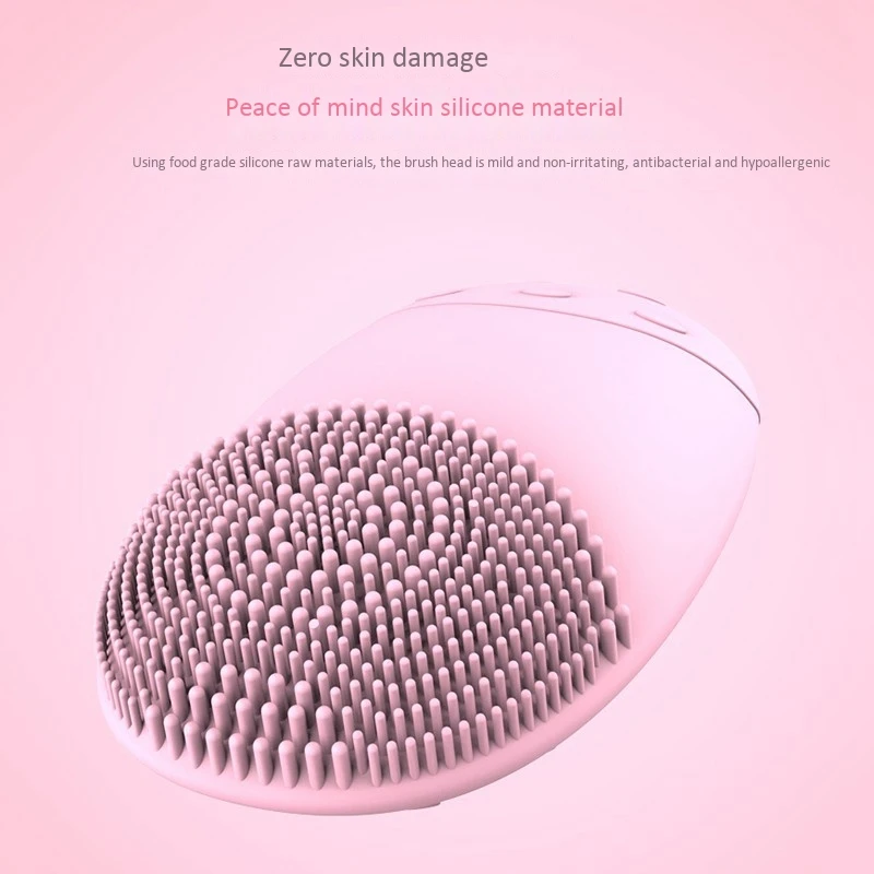 Синяя электрическая щетка для очищения лица Lansing Mini 2 Skin No Dead Corner Pure Dirts очищающее средство антивозрастной против морщин силиконовая щетка Fo