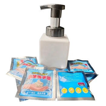 

Effervescent Tablets Germicidal hand soap 10 Tablets + 1 Bottle Outdoor Travel Cleaning Supplies