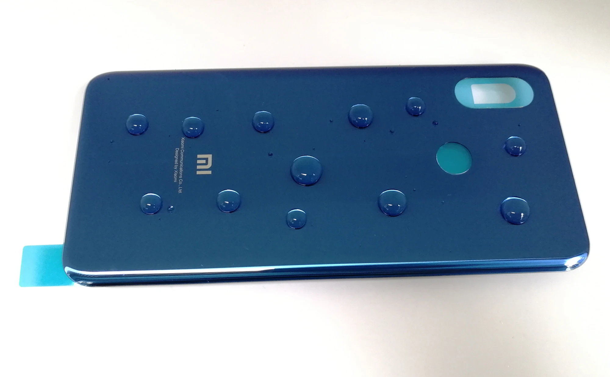 Blue Shyueda для Xiaomi Mi 8 M1803E1A M1803E1C M1803E 6,2" Стекло Задняя Дверь Корпус Крышка батарейного отсека - Цвет: Blue
