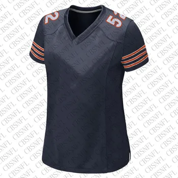 

Women's Chicago Jersey Eddie Jackson 39 Mike Ditka 89 Football Color Jersey Roquan Smith 58 Brian Urlacher 54 Jersey