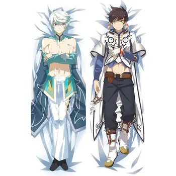 

New Japanese Anime Tales Of Zestiria Sorey Mikleo Male Throw Otaku Dakimakura Gift Bedding Hugging Body Pillow Case 150x50 CM