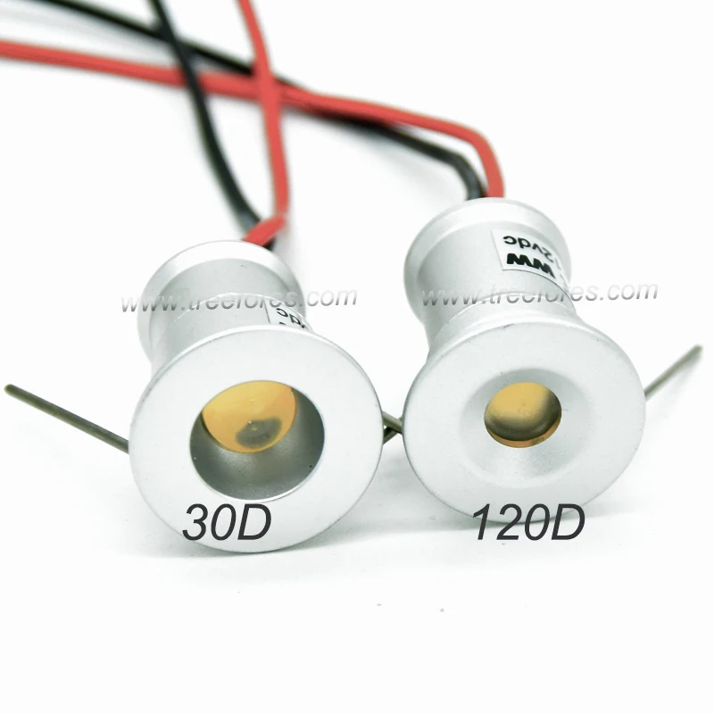 0 30 120 mini led spot light 12V 1W 