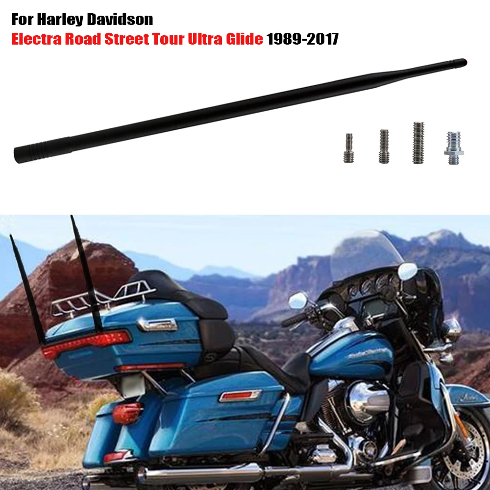 Мачтовая антенна для мотоцикла 13 дюймов AM FM Harley Touring Electra Street ультра классика 1989 2017