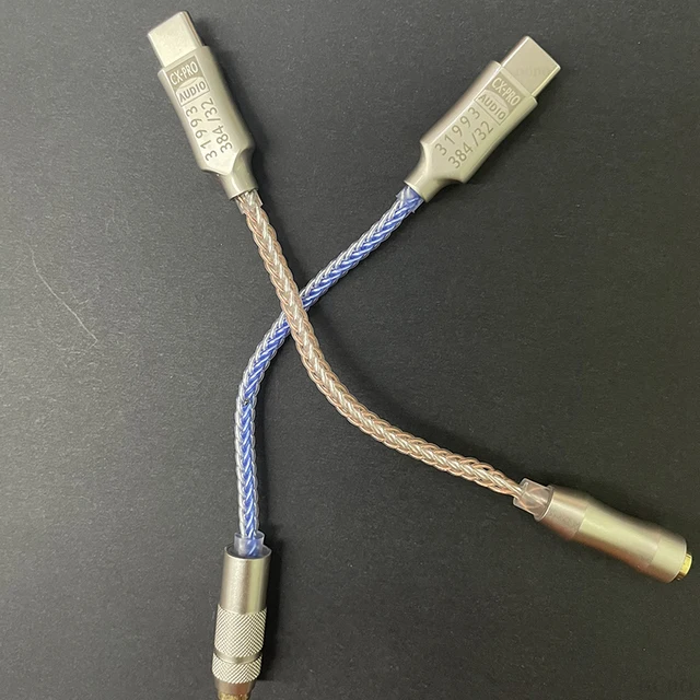 USB C 타입 DAC 헤드폰 앰프, 오디오 인터페이스 DAC 오디오 어댑터 칩 디코딩 이어폰, 3.5mm 출력, LXDAC A05 CX31993