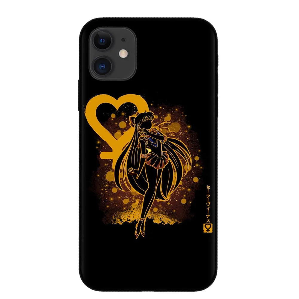 Чехол Сейлор Мун для телефона iphoe X XR XS Max чехол iphone 6 6s 7 8 plus 11 Pro Модный милый