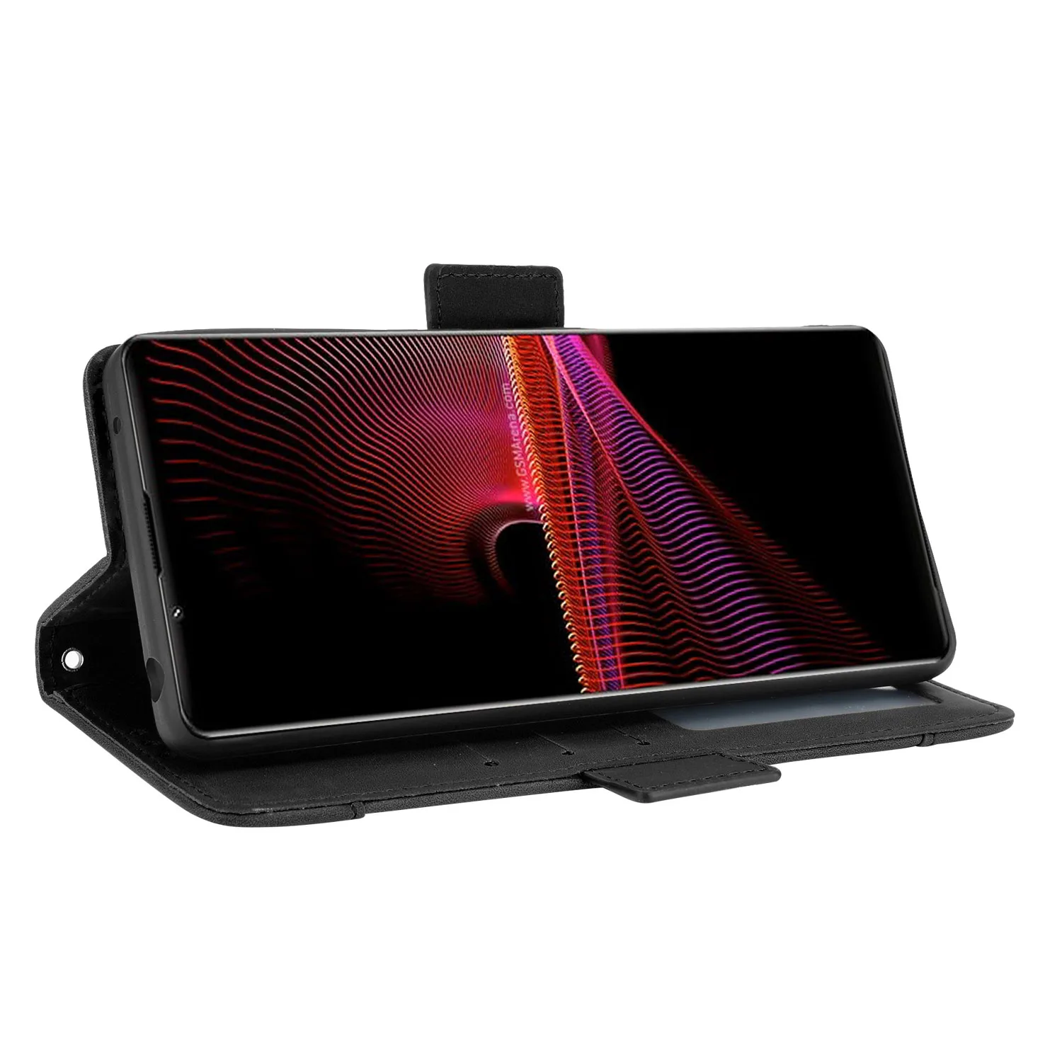 Case for Sony Xperia 1 III 10 III Premium Leather Wallet Leather Flip Multi-card slot Cover