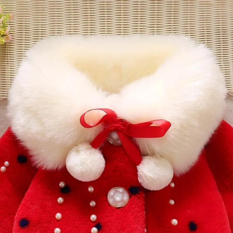 Новинка г.; осенне-зимняя куртка для маленьких девочек; детская теплая верхняя одежда с капюшоном; пальто; детское меховое пальто для девочек; куртка для девочек