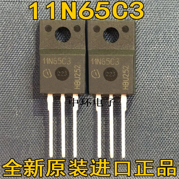 10 шт./лот 11N65C3 11A650V TO220F