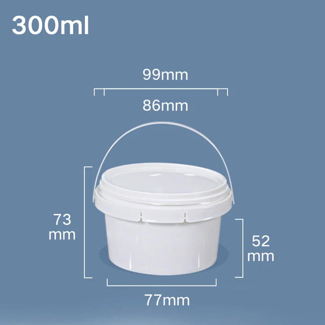 Round Plastic Storage Containers  Round Clear Plastic Container - 10pcs  Round Clear - Aliexpress