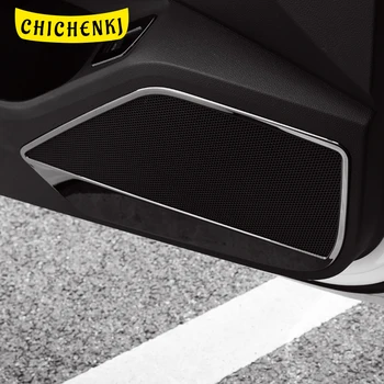 

Car Accessories Door Audio Loud Speaker Sound Cover Trim Sticker Frame Interior Decoration for VW Volkswagen Arteon CC 2017-2020