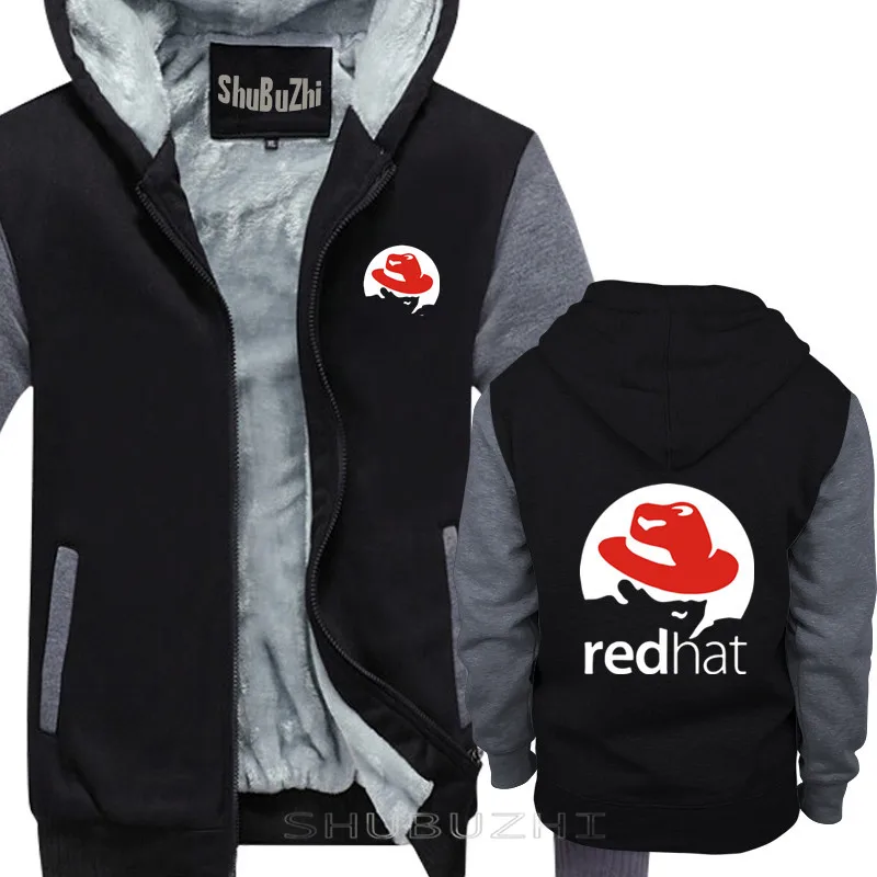 Красная Шапочка для верховой езды REDHAT LINUX теплое пальто хлопок shubuzhi бренд евро размер плотное худи мужские толстовки sbz5211