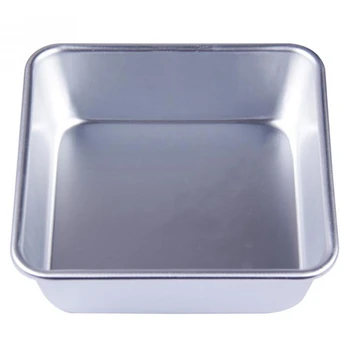 

8 Inch Aluminum Alloy Mousse Square Cake Mold Cake Mould Bakeware Decorating Baking Tools