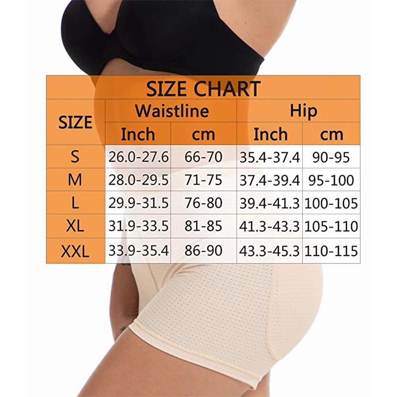 LAZAWG женские управляющие трусики Butt Lifter Hip Enhancer Сетчатое дышащее нижнее белье попа пуш-ап большая задница искусственная для ягодиц формирователь тела Faja