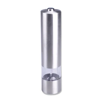 

1Pc Stainless Steel Pepper Grinder Sensor Electronic Salt Shaker Salt Pepper Mill for Kitchen Restaurant Party for Home